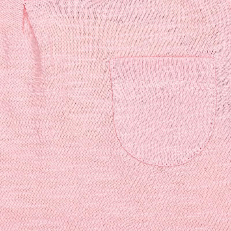 Majica s kratkimi rokavi za punčke Basic v nežno roza barvi - Mayoral