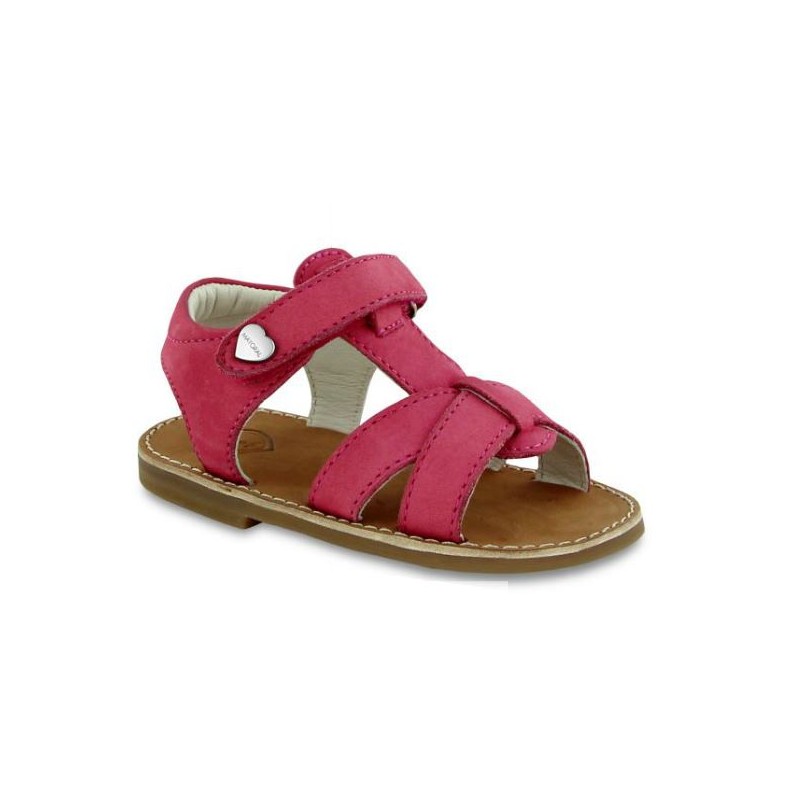 Usnjeni sandali za punce v lila barvi - Mayoral