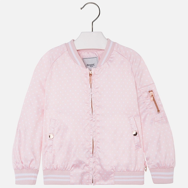 Lahkoa jakna za punce v nežno roza barvi - Mayoral