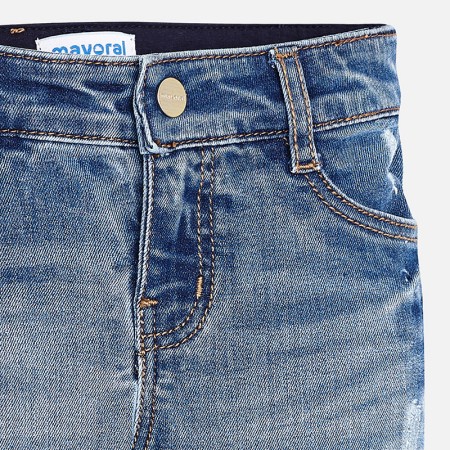Kombinirane jeans hlače za punce - Mayoral