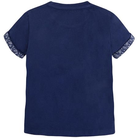 Majica s kratkimi rokavi za fante v modri barvi - Mayoral