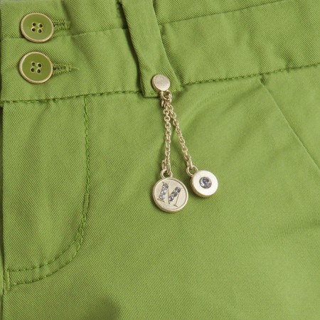 Poletne 3/4 hlače za punce v zeleni barvi - Mayoral