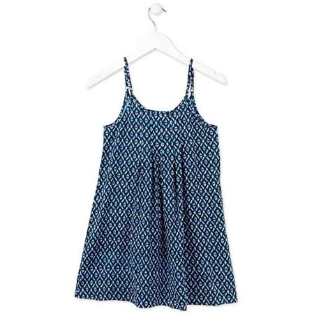 Poletna obleka za punce v modri barvi - Losan