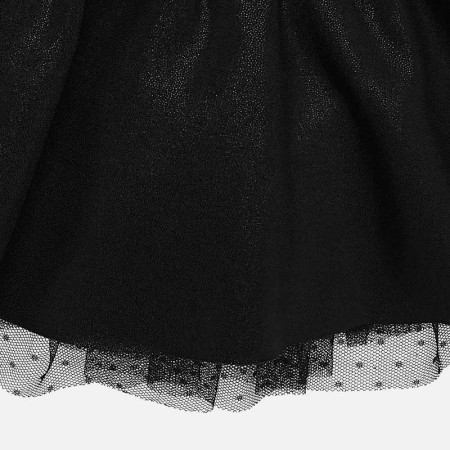 Elegantno črno krilo za punce z čudovitimi detajli - Mayoral