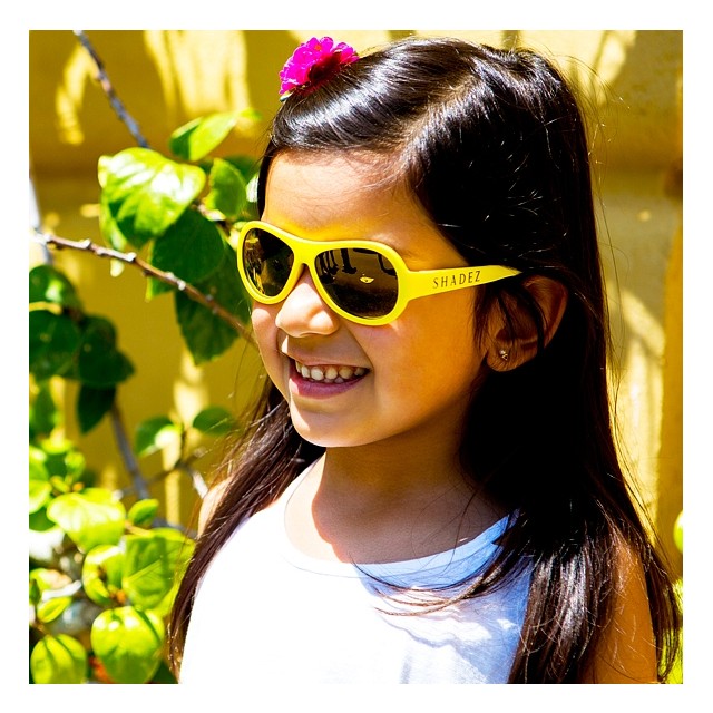 Rumena sončna očala za otroke - Shadez