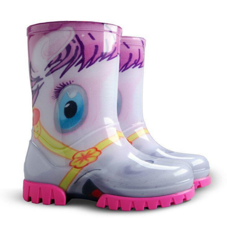 Dežni škornji za punce brez vložka Pony - Demar
