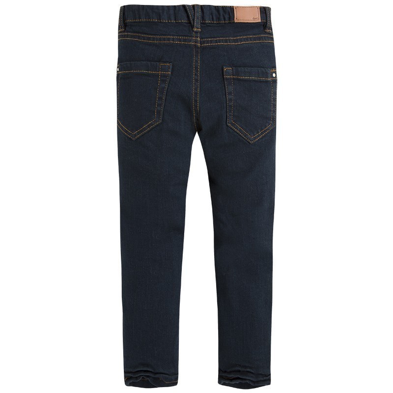 Hlače za punce v temni barvi jeansa - Mayoral (070-030)