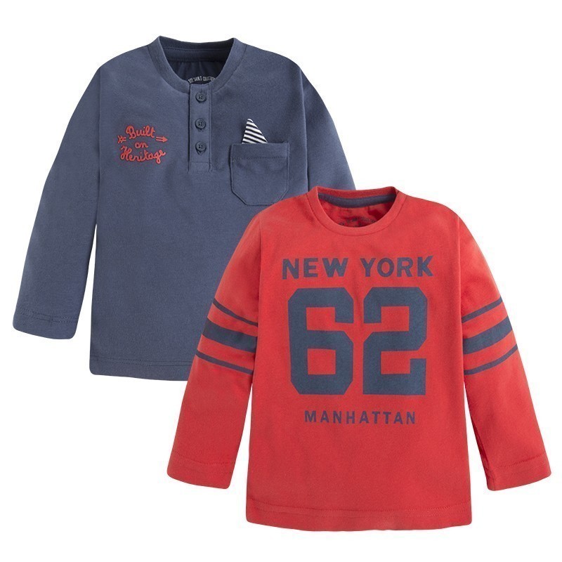 Komplet majic za dečke z dolgimi rokavi - Mayooral (107-043)