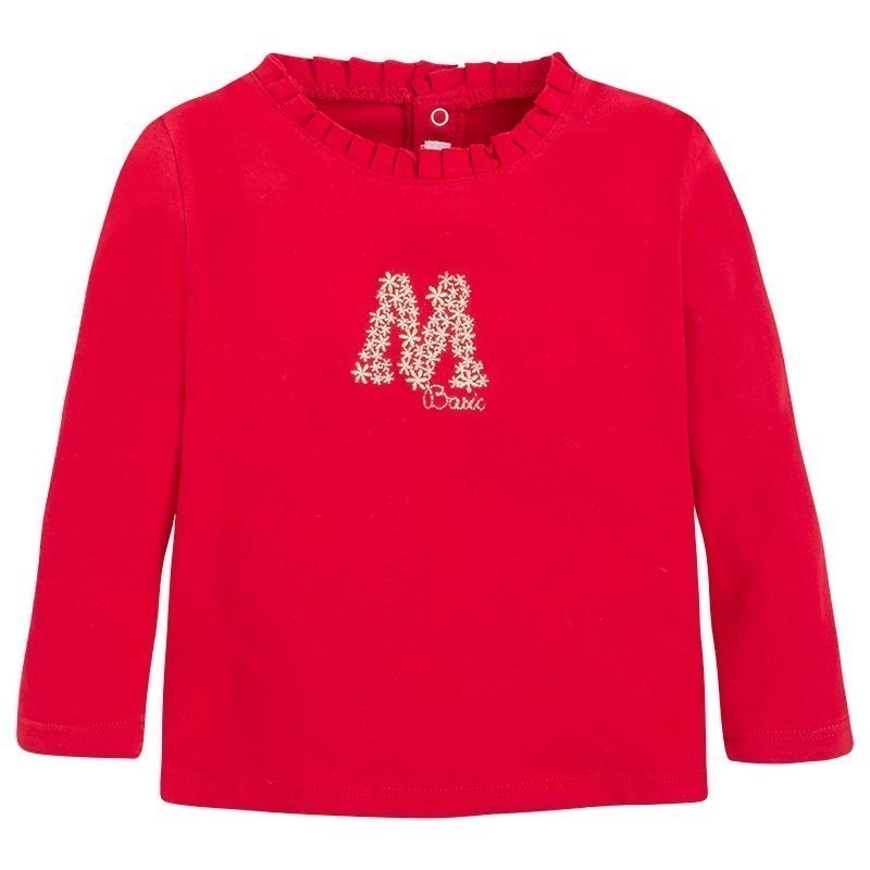 Majica z dolgimi rokavi za deklice (116-016) - Mayoral