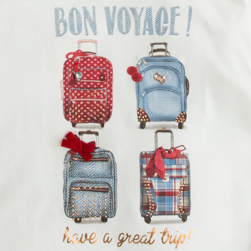 Bel puli s potiskom za punce - Mayoral