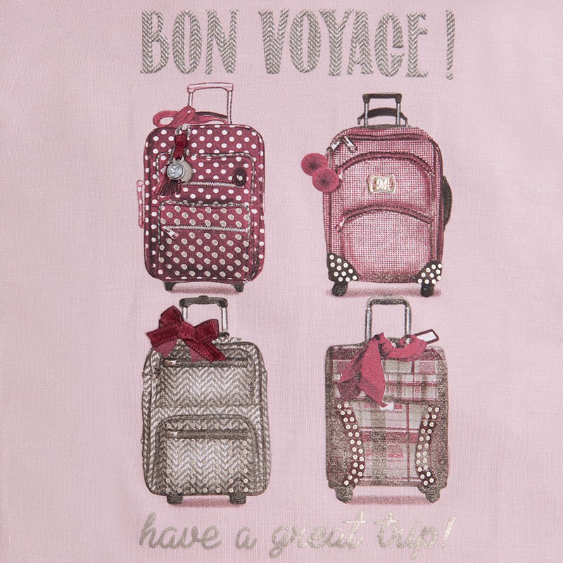 Puli s potiskom v roza barvi za punce - Mayoral