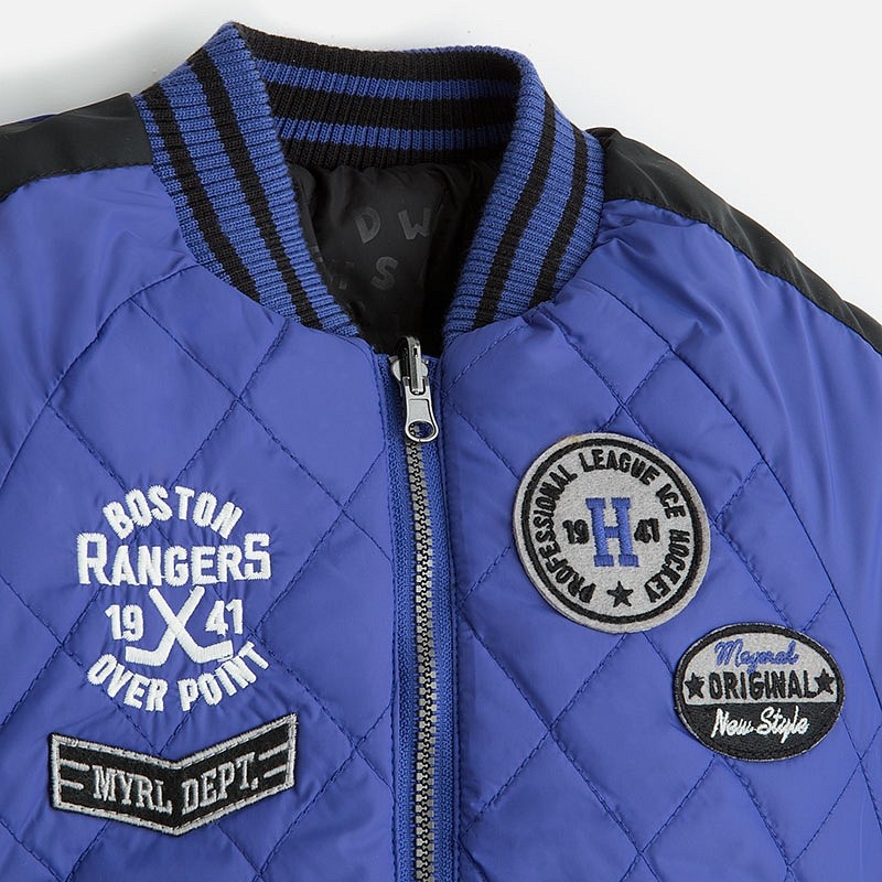 Obojestranska prehodna jakna za fante v modri barvi 4468-072 - Mayoral