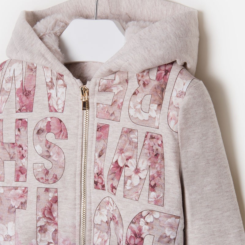 Zimska podložena jopa za punce s kapuco - Mayoral