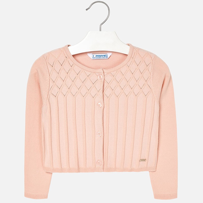 Nežno roza jopica za punce - Mayoral