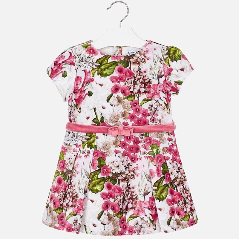 Cvjetna haljina od baršuna za cure - Mayoral