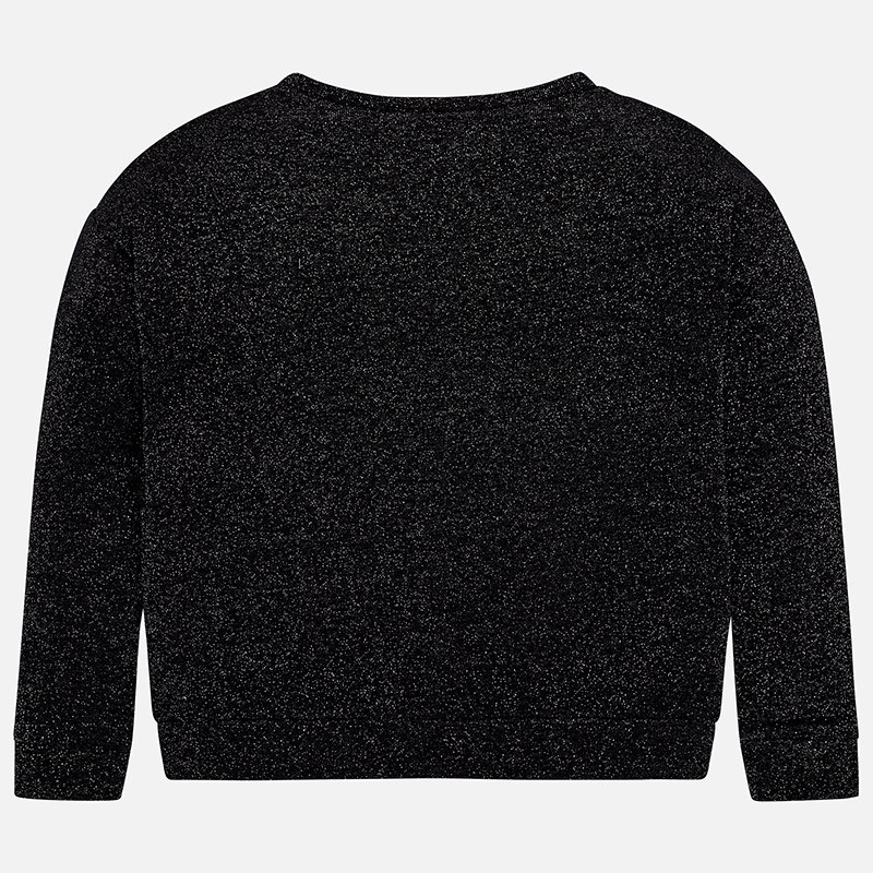 Pulover s srebrnimi neti Black - Mayoral