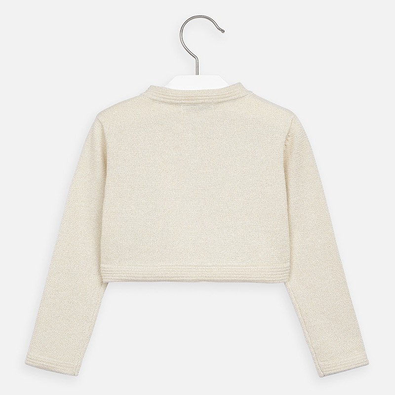 Bolero v peščeni barvi za punce - Mayoral