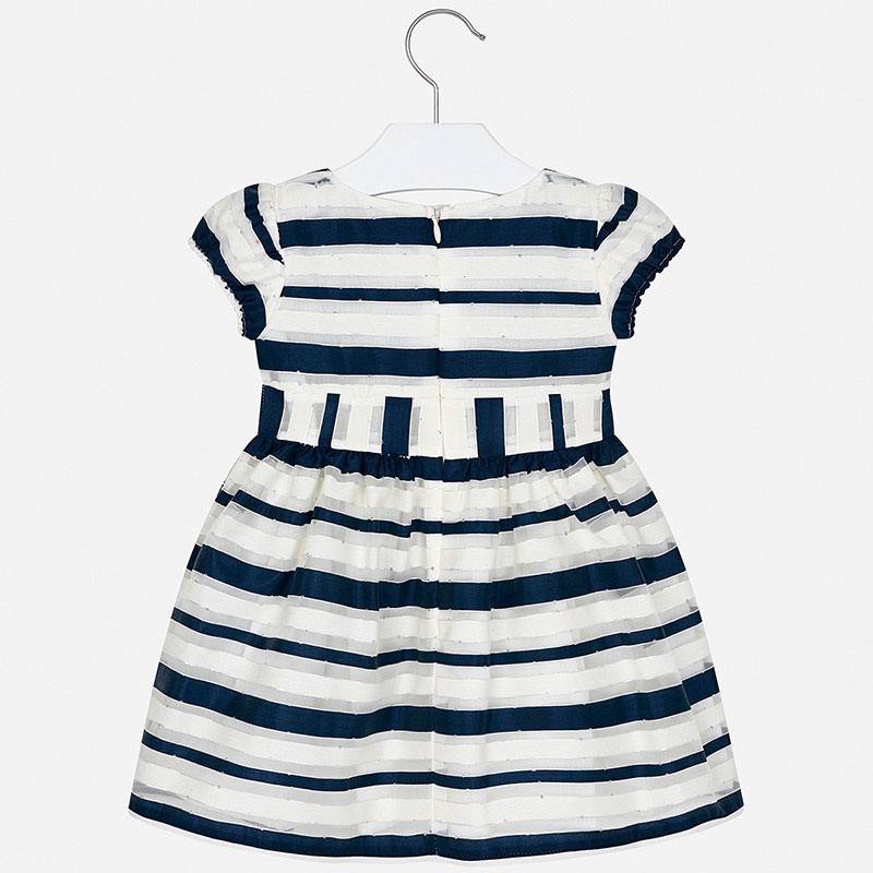 Črtasta obleka za punce - Mayoral