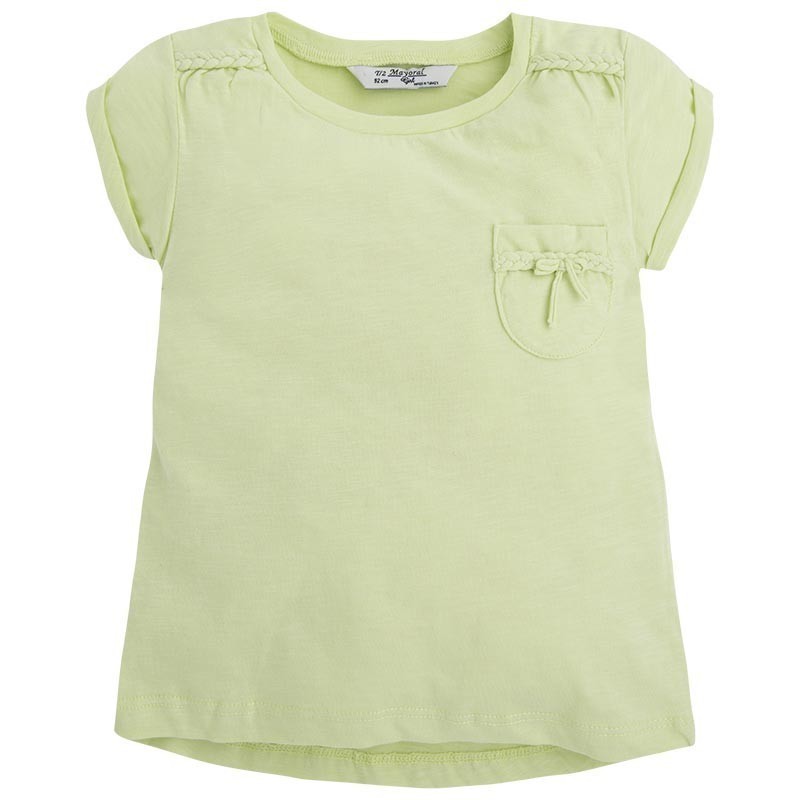 Majica s kratkimi rokavi za punce Basic Lima - Mayoral