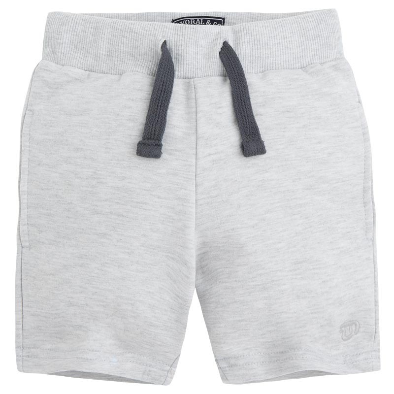 Svetlo sive športne kratke hlače za dečke (611-051) - Mayoral