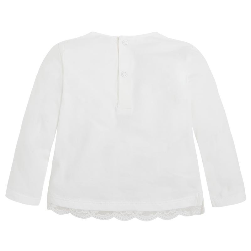 Majica z dolgimi rokavi za deklice (1023-068) - Mayoral