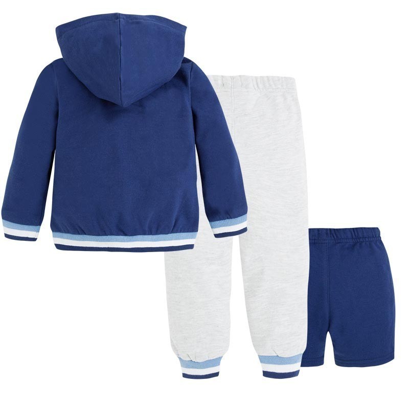 Tri-delni komplet v temno modri barvi za dečke (1894-068) - Mayoral