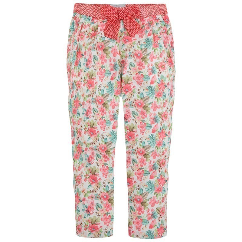 Ohlapne rožaste hlače (3537-092) - Mayoral