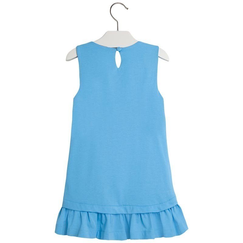 Svetlo modra obleka za punce (3993-054) - Mayoral