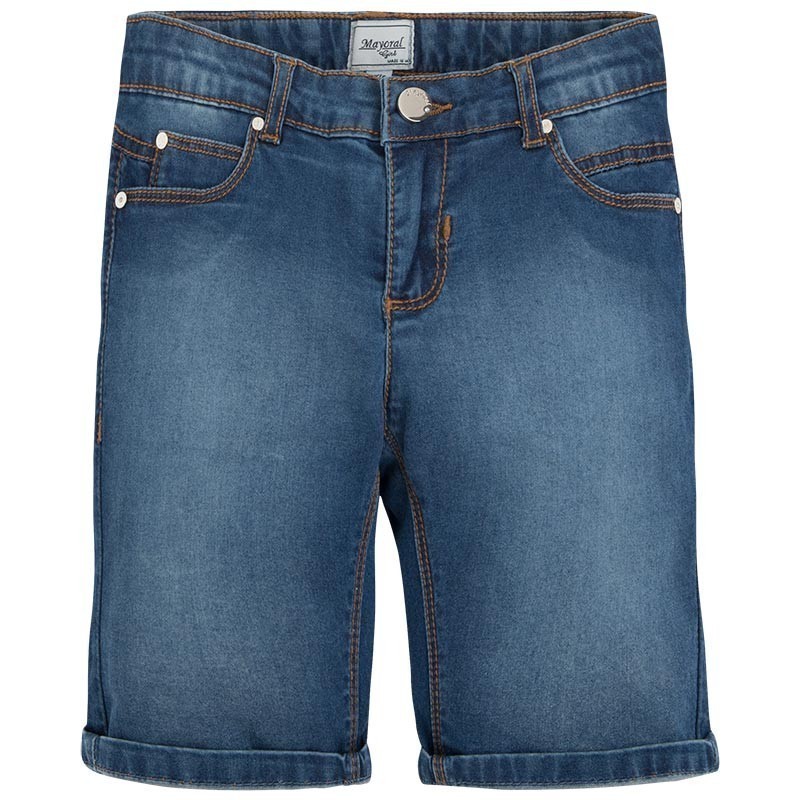 Športne jeans kratke hlače za punce (6227-022) - Mayoral