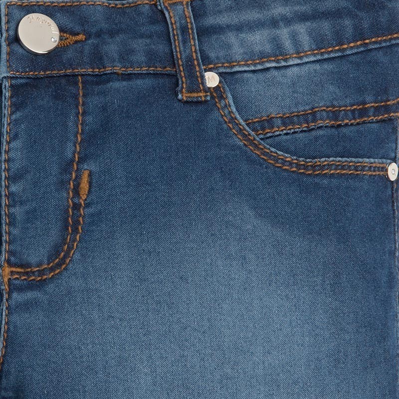 Športne jeans kratke hlače za punce (6227-022) - Mayoral