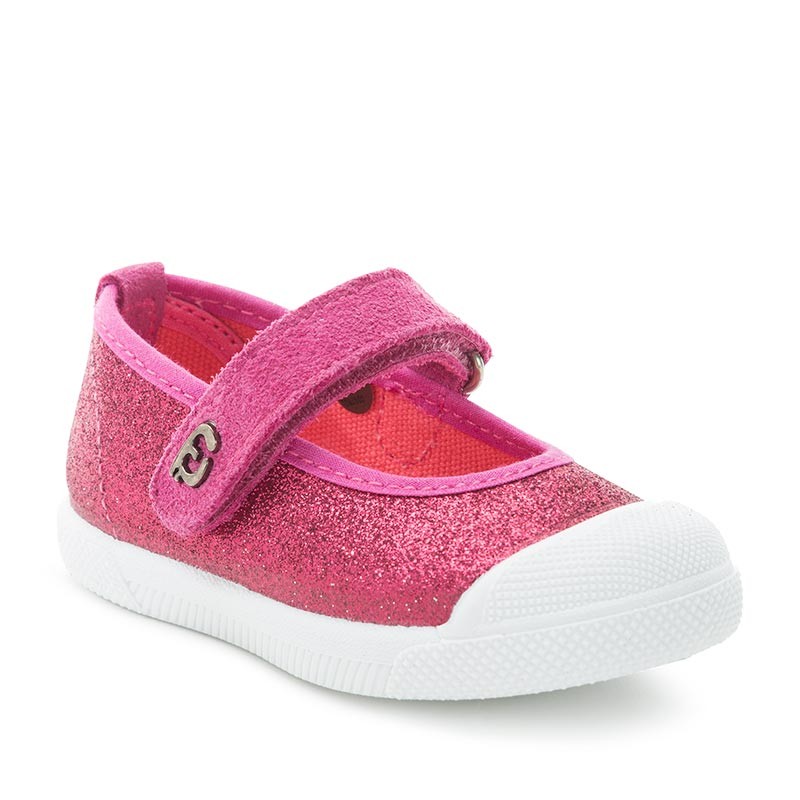 Bleščeče lila balerinke za deklice Mayoral