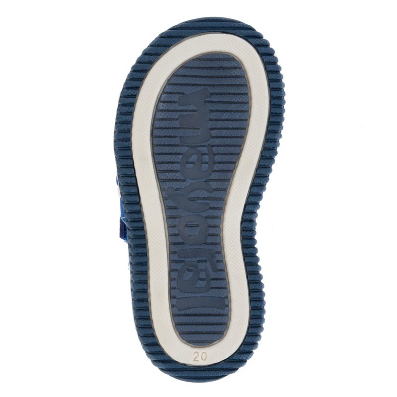 Modri usnjeni sandali na ježka za dečke - Mayoral