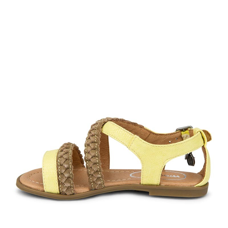 Rumeni sandali s paščki za punce - Mayoral
