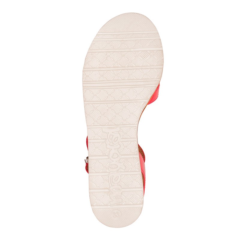 Koralni modni sandali z zaponko za punce - Mayoral