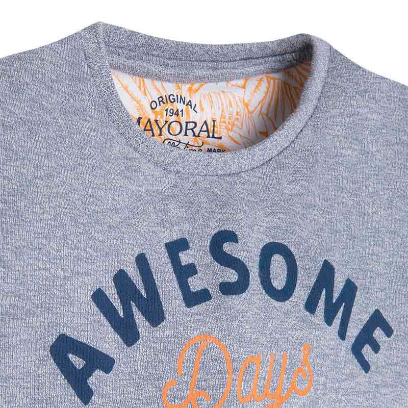 Majica ali pulover za fante v sivi barvi - Mayoral