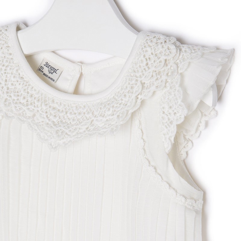 Bela srajčka za punce - Mayoral