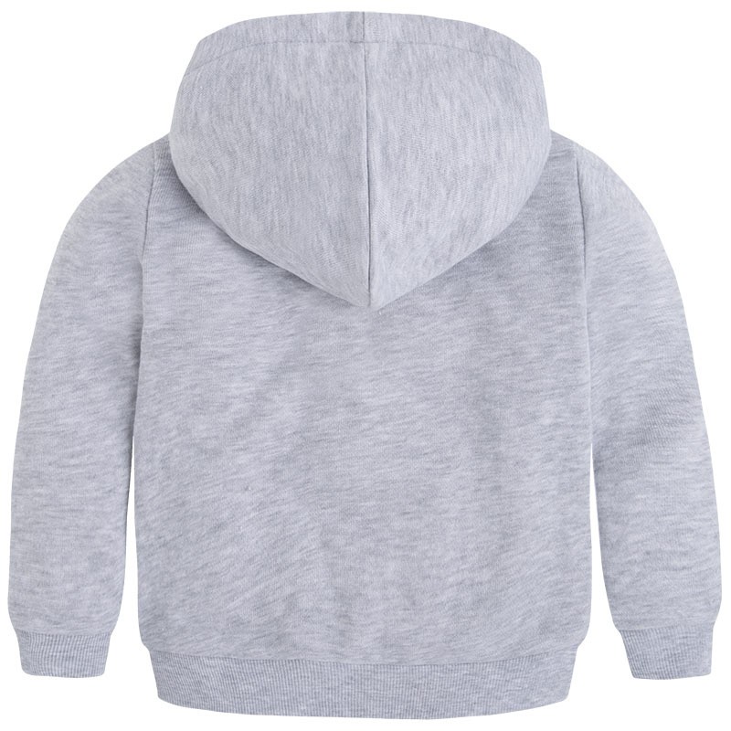 Pulover s kapuco za fante z zelenim potiskom - Mayoral