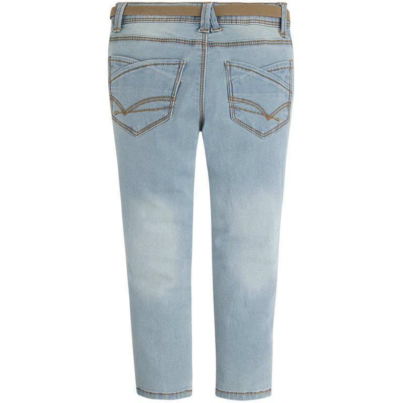 Jeans elastične hlače za punce - Mayoral.