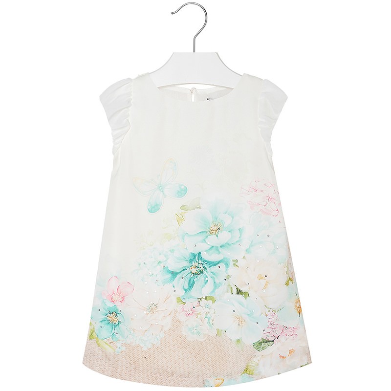 Obleka za punce Butterflies - Mayoral