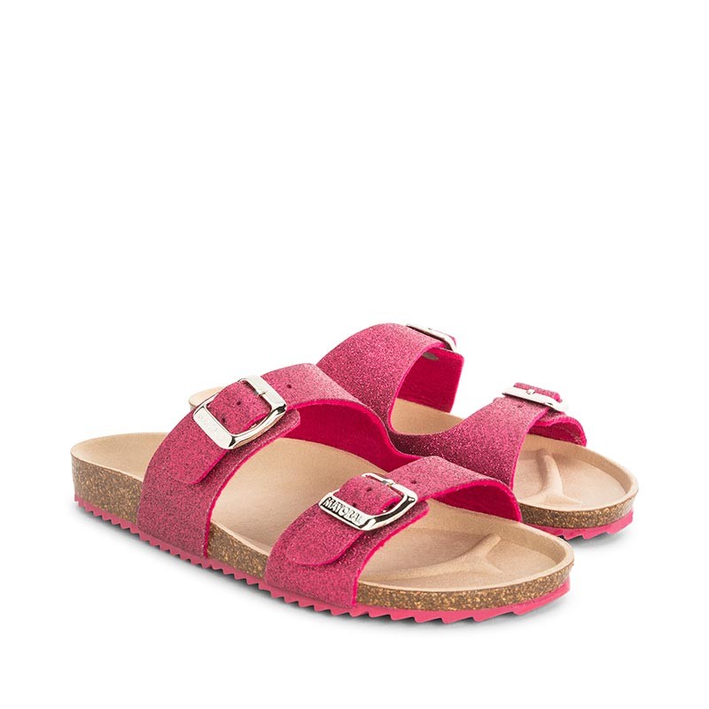 Natikači z bleščicami za punce v lila barvi - Mayoral