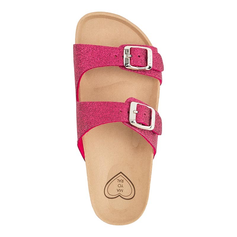 Natikači z bleščicami za punce v lila barvi - Mayoral