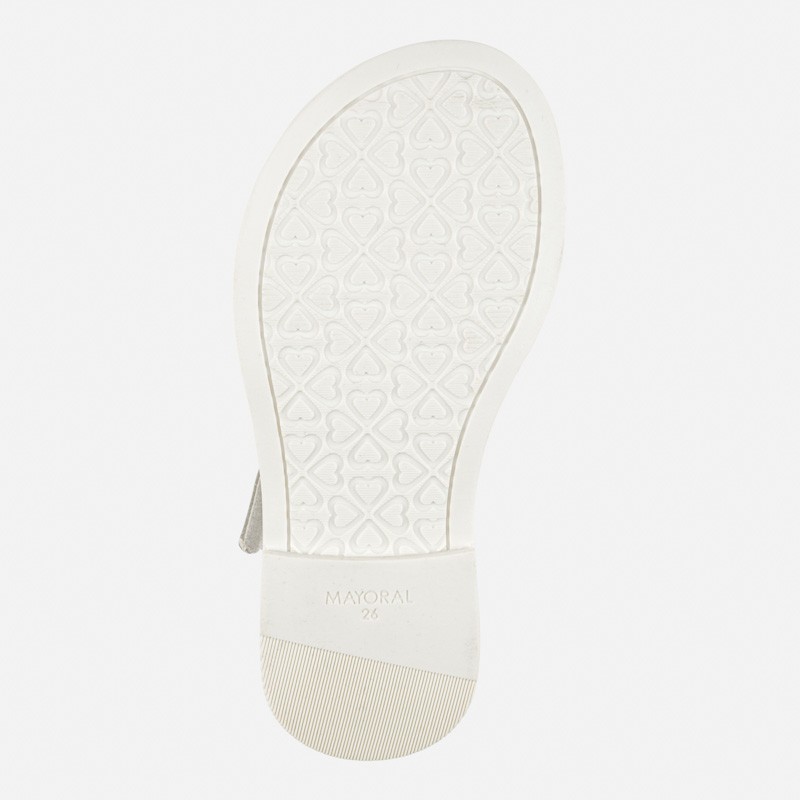 Usnjeni sandali na ježka za punce v roza barvi - Mayoral