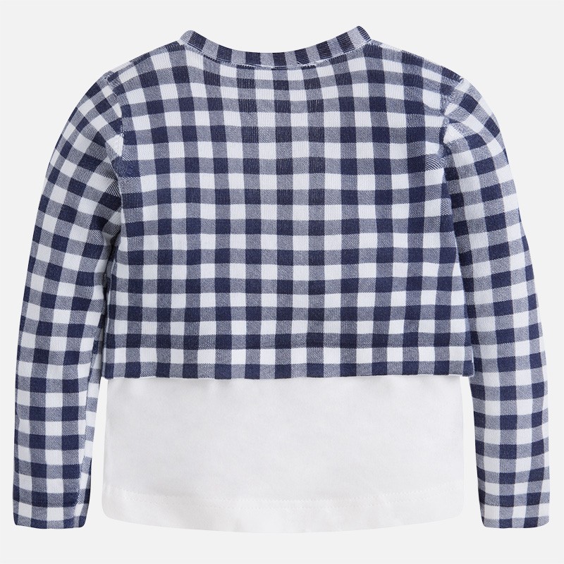 Komplet majica s kratkimi rokavi in bolero za punce - Mayoral