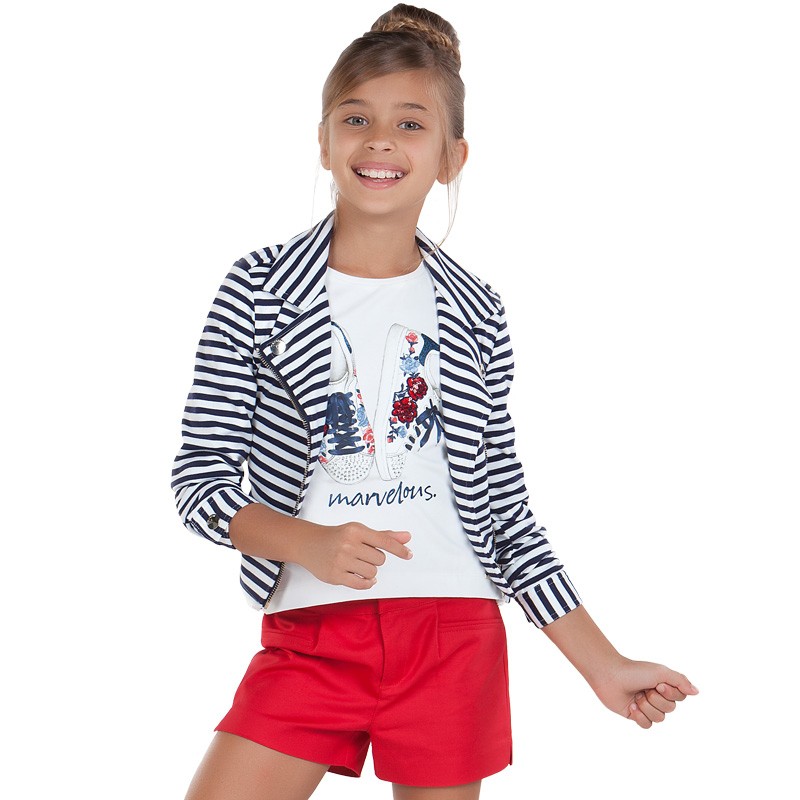 Majica s kratkimi rokavi za punce Marvelous - Mayoral