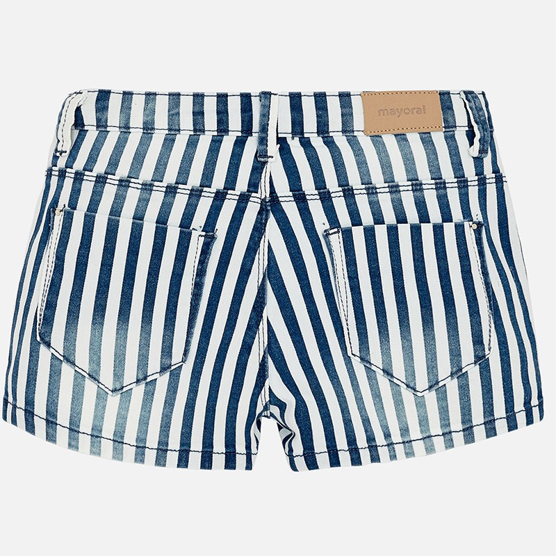 Črtaste kratke hlače za punce - Mayoral