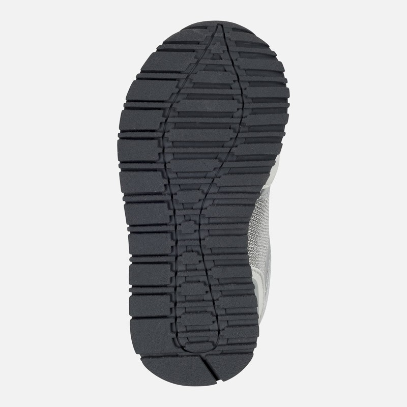 Bele superge z bleščicami na dva ježka za deklice - Mayoral