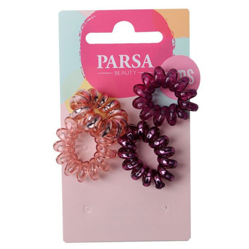 Komplet 4-h elastik za lase Mini Metalic combo - Parsa