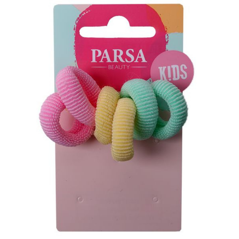 Komplet 6-h elastik za lase Spring mix - Parsa