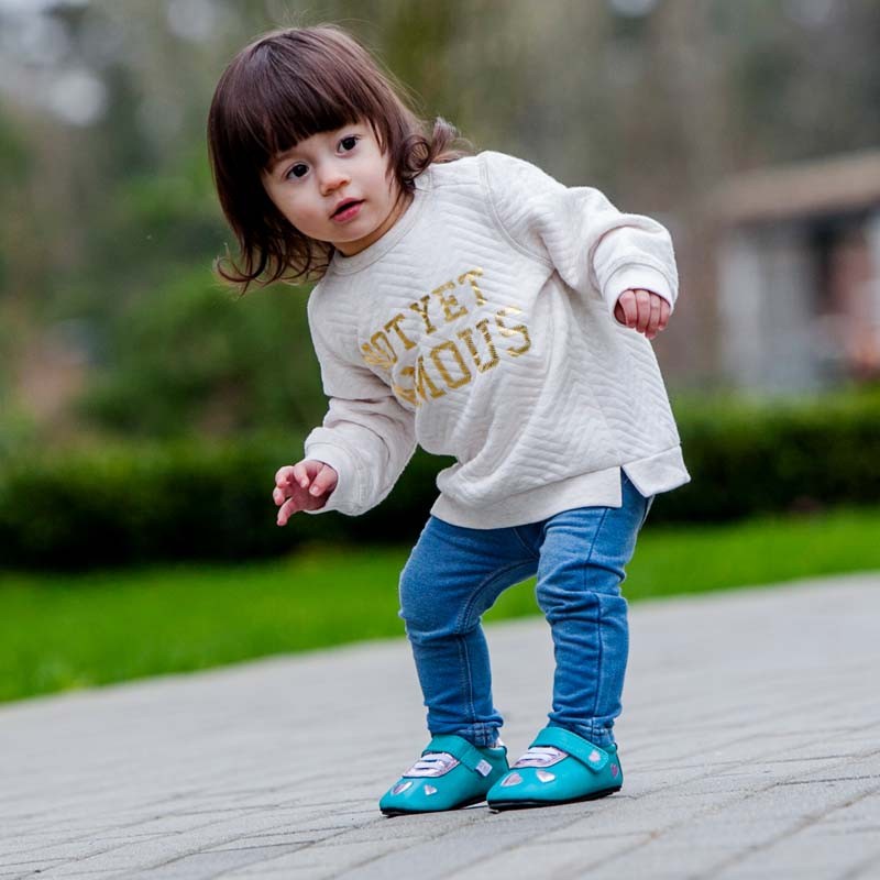 Usnjeni copati Heart COCO za punčke - Jack & Lily