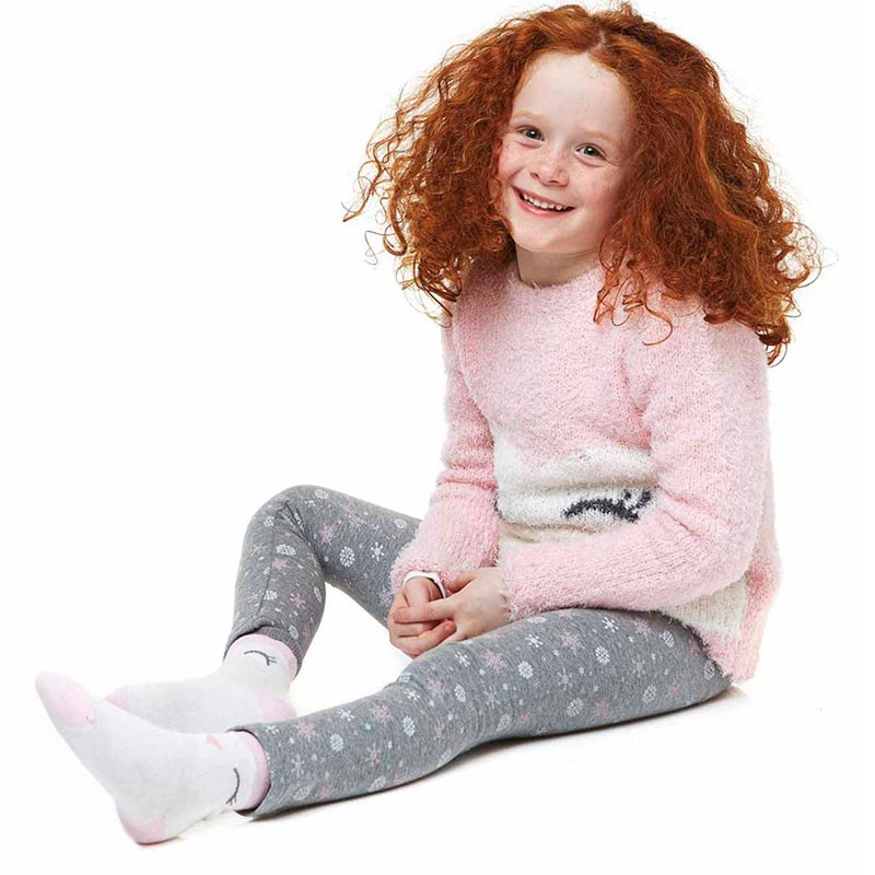 Flis legice WINTER PINK za punce - Losan